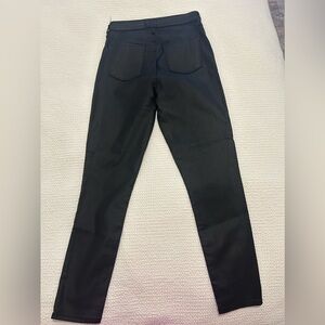 Black coated Abercrombie jeans size 29